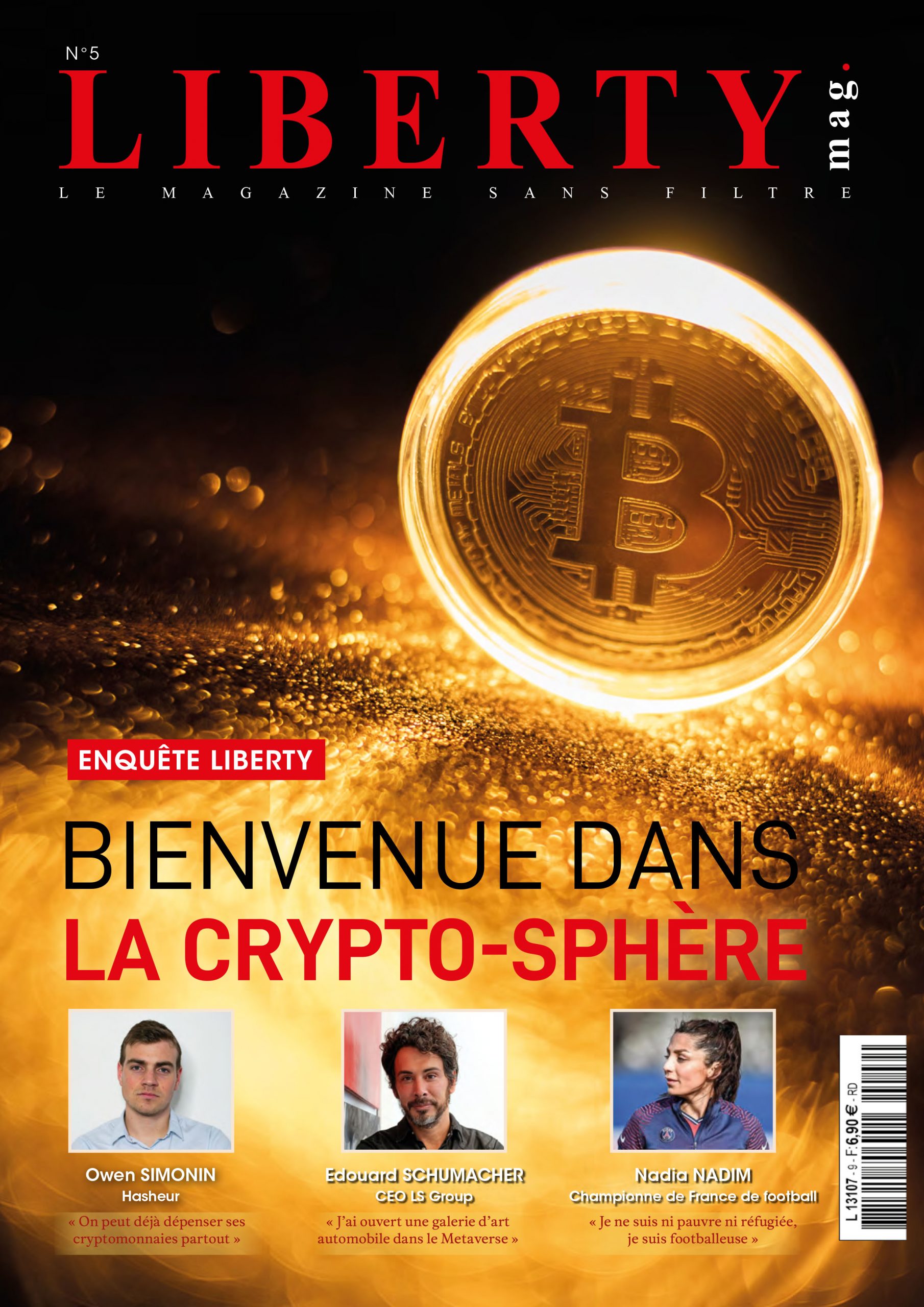 Liberty mag. N°5 : Bienvenue dans la Crypto-Sphère !